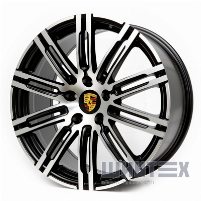 Replica Porsche R862 9.5x20 5x130 ET55 DIA71.6 MBM